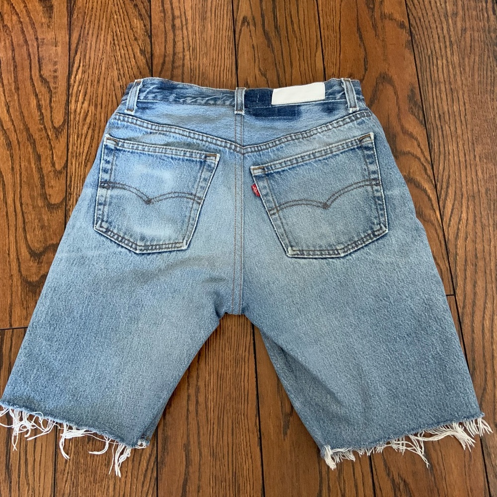 Levis Re/done boyfriend shorts